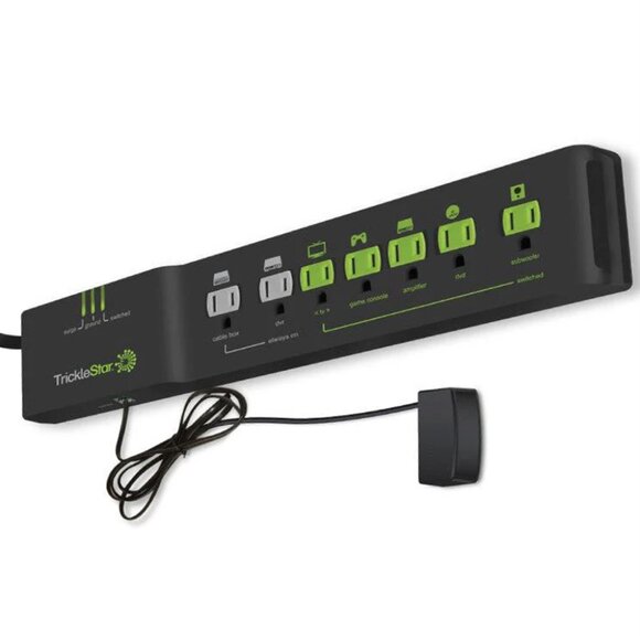TrickleStar: TS1810 - 7 Outlet AV Advanced PowerStrip+ and Motion Sensor - Picture 4 of 5